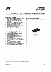 DataSheet M48T128Y pdf